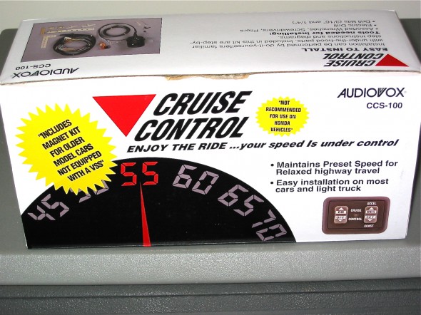 Audiovox Cruise Control Image 1