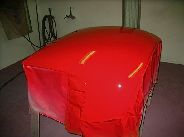 Hardtop painted