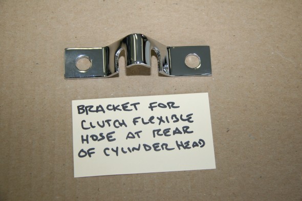 Clutch Flexible Hose Bracket at Rear of Cylinder Head
