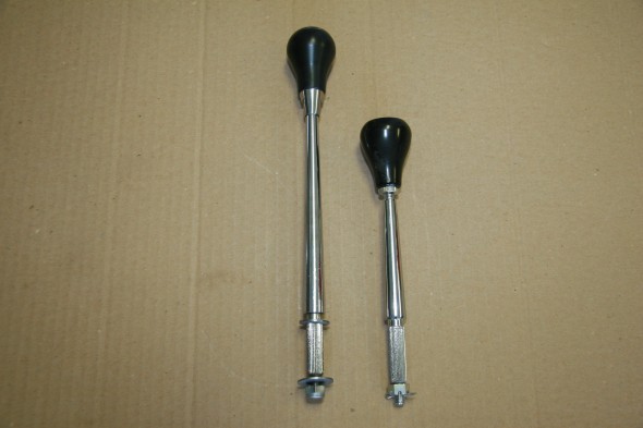 Original Shifter on Left and New Part on Right