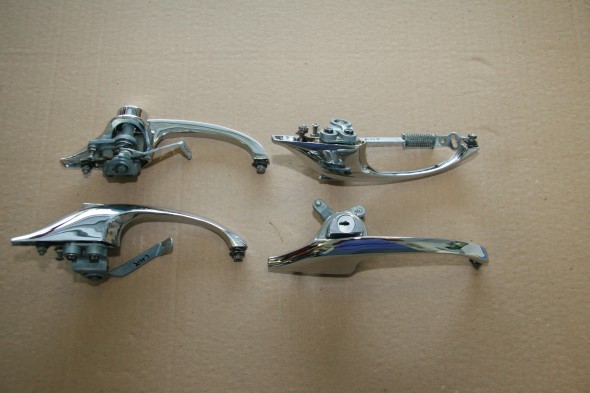 Outside Door Handles with Operating Lever Assemblies