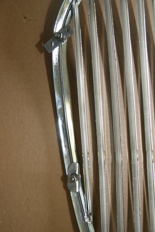 Radiator Grille Rear Side with Mounting Hardware