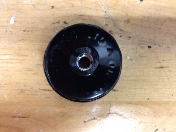 Drilled Hole in Cap