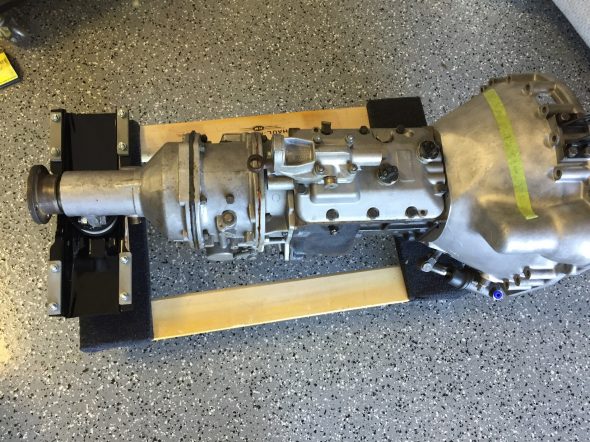 Rear Engine Mount Attached to Gearbox