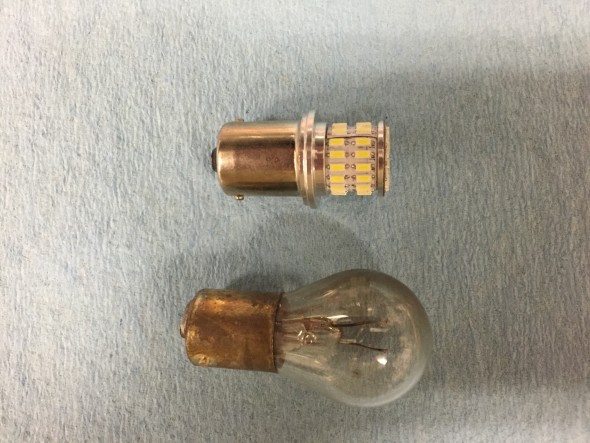 Original 21 Watt Bulb with New LED