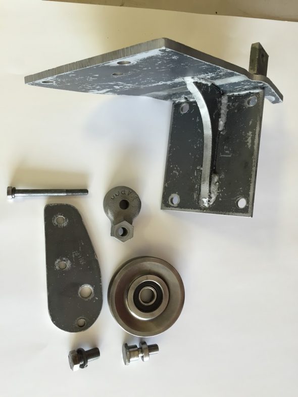 Air Conditioning Brackets and Tensioner Pulley