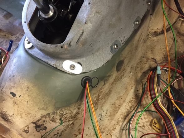 Grommet for Reverse and Top Gear Wiring